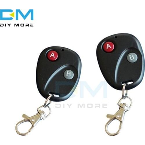 Wireless 315MHz 433MHz RF Remote Control Key Garage Gate Door Transmitter DC 12V 27A Fixed Code Controller