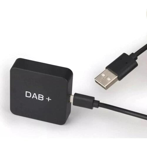 DAB USB Adapter Radio Box Receiver in Car DAB+ Digital Stereo Broadcast Signal Amplifier Radio Tuner Antenna For Android Player