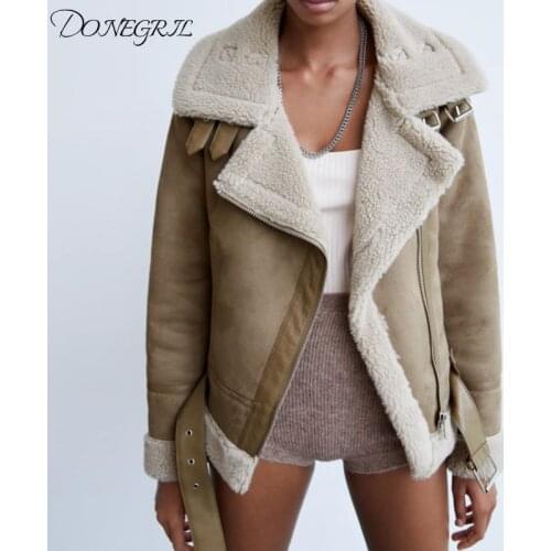 Женские зимние кожаные куртки Donegirl China At AliExpress