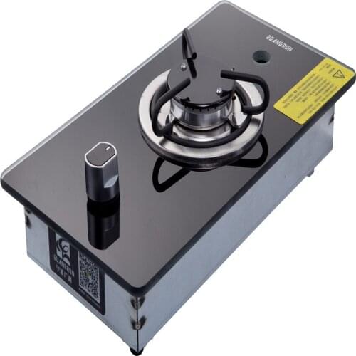 Boat Caravan RV Camper LPG Gas Stove Hob With Tempered Glass 200*365*70mm GR-B002