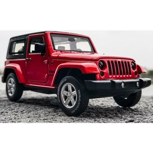 1:32 Wrangler Rubicon Sahara Alloy Off-road Vehicle Model Diecasts & Toy Vehicles Metal Car Model Collection Kids Toy Gift