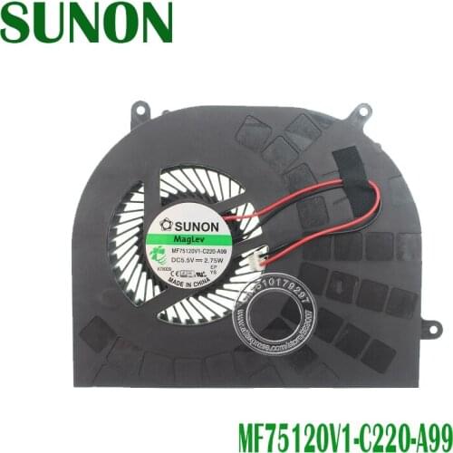 NEW CPU COOLING FAN FOR MECHREVO X6 X6-H x6s LE01 LE02 X6S-M THER7NTSN1-1401 NTSN511 MF75120V1-C220-A99