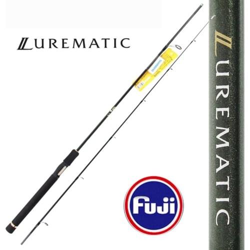 SHIMANO Fishing Rod LUREMATIC Spinning/Casting Fishing Rod FUJI Rings Spinning for Fishing Aluminum Carbon Fishing Stick