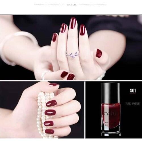 41 Colors 8ml Watercolor Quick-Drying Tearable Nail Art Nail Polish Long Lasting Shiny Mirror Glitter LED Permanent Nail Gel