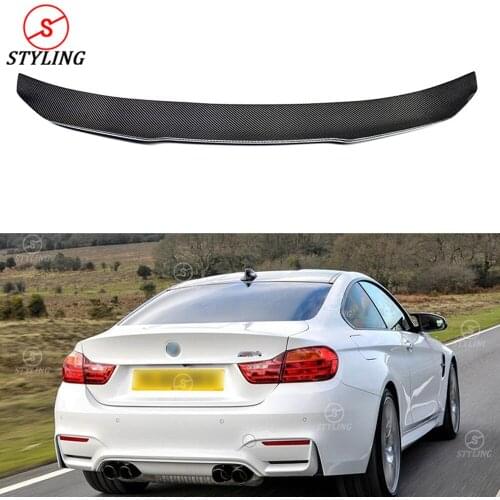 F82 M4 Carbon Spoiler PSM Style For BMW Coupe M series Carbon Fiber rear spoiler Rear trunk wing 2014 2015 2016 2017 2018 2019