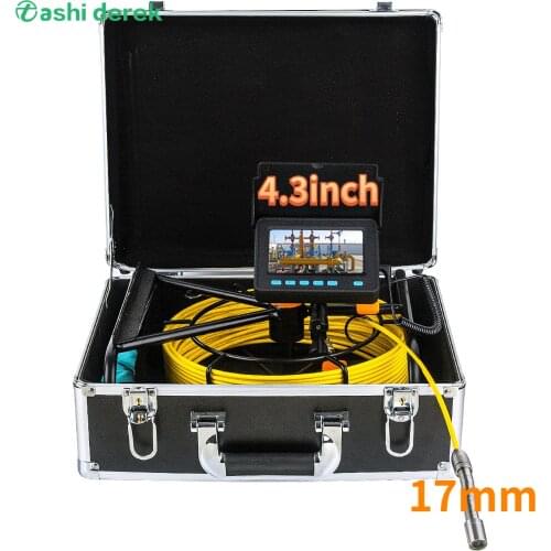 Pipe &drain Sewer Detection Device WP9604B Mini Monitor Industrial Endoscope Video Camera Pipeline Inspection System