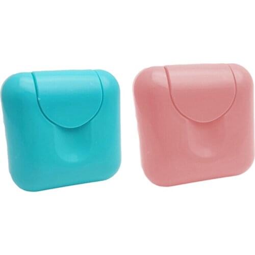 1Pc Home Shower Bathroom Dish Plate Case Travel Hiking Holder Container Soap Box