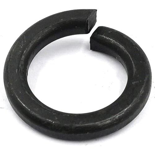 15-100Pcs GB93 M2 M3 M4 M5 M6 M8 M10 M12 M16 M20 M22 M24 65Mn Black Oxide Spring Split Lock Washer Elastic Gasket
