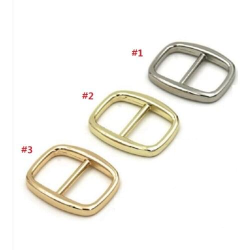 10pcs/lot) Metal zinc alloy square buckle handbag with adjustable buckle bag accessories