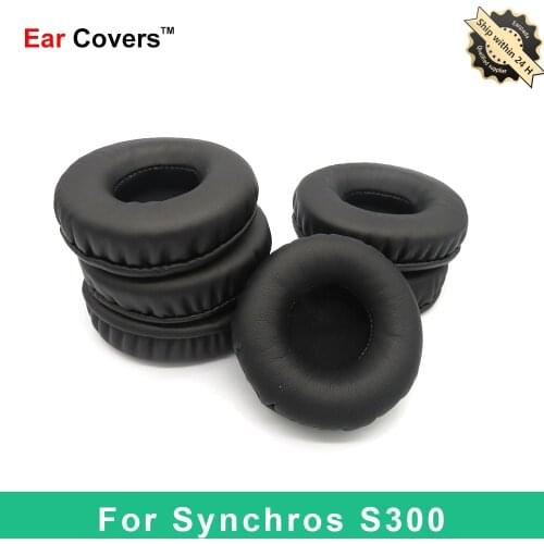 Ear Pads For JBL Synchros S300 Headphone Earpads Replacement Headset Ear Pad PU Leather Sponge Foam