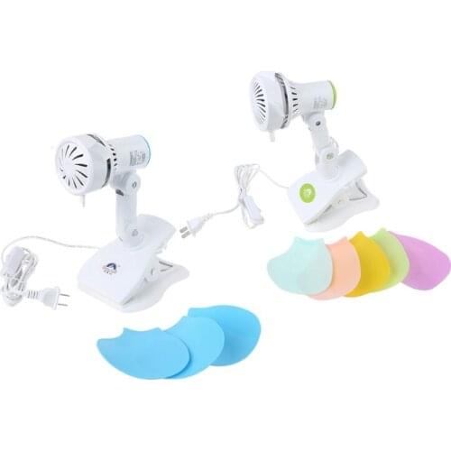 US Plug AC 220V 10-13inch Mute Electric Clip on Fan Table Desk Fan With Switch for Office Bedroom Home Bed Kitchen 95AF