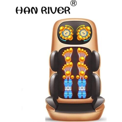 HANRIVER Cervical spine massager multi-function body vibration kneading household electric pillow chair cushion