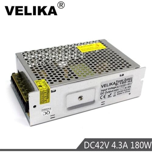 Single Output Switching power supply 42V 4.3A 180W Transformer 110V 220V AC To DC42V SMPS For Stepper Motor 3D Printer Repeater