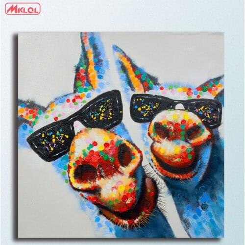 Fashion Two-Cool-Dudes Oil Painting Wall Art Picture Paiting Canvas Paints Home Decor HD Print Painting Wall Art Picture