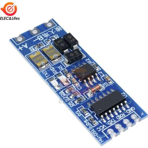 TTL to RS485 Module Hardware Automatic Flow Control 485 to Serial UART Level Mutual Conversion Power Supply Module 3.3V 5V