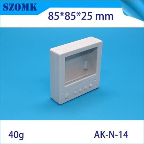 Small Electrical Boxes Electrical Junction Box Abs Plastic Material 81x81x15mm Window Plastic Wall Mount Keypad Case