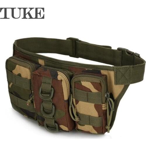 800D Outdoor Travel Military Tactical Waist Bag Women Men Multifunctional Hiking Camping Camouflage Bag