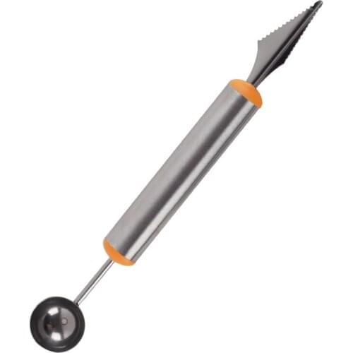 Practical fruit digger Home fruit plate tool fruit carving knife digging ball stainless steel fruit god