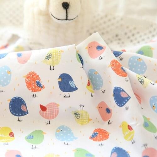 Printed Bed Sheet Cotton Fabric Baby Quilting Fabric By Meter DIY Sewing Craft Cotton Material