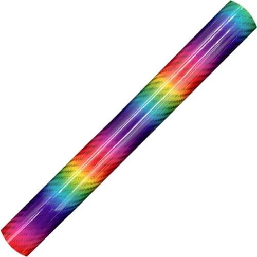 Rainbow Self-adhesive Roll Car Sticker Wall Home Decor DIY Adhesive Waterproof Scrapbook Letter Vinyl Cup/Wall/Glass Decor Stick