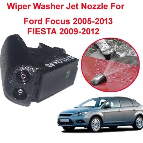 10Pcs/lot Front Windshield Wiper Washer Jet Nozzle For Ford Focus 2 2005 - 2013 Fiesta 2019-2012