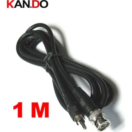 3ft 1m BNC Male to RCA Male Cable video audio cord 1 meter for cctv camera BNC cable RCA cable