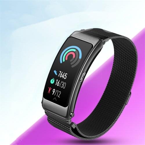 18mm Replacement strap Metal Band milanese Wriststrap For huawei talkband b5 smart Bracelet Watch band huawei Band b5 Wristband