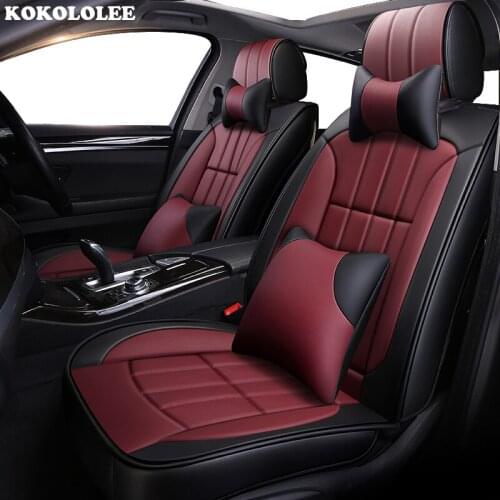 Kokololee Universal car seat covers for kia rio 3 ceed spectra sportage 2018 picanto cerato rio k2 soul niro Auto accessories