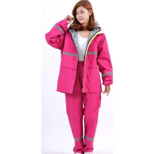 2021 Raincoat Suit Adult Impermeable Motorcycle Riding Waterproof Thickness Outdoor Hiking Fishing Rainproof Protect Gear