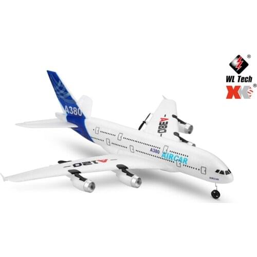 Wltoys XK A120 Airbus A380 Model Remote Control Plane 2.4G 3CH EPP RC Airplane Fixed-Wing RTF RC Wingspan Toy