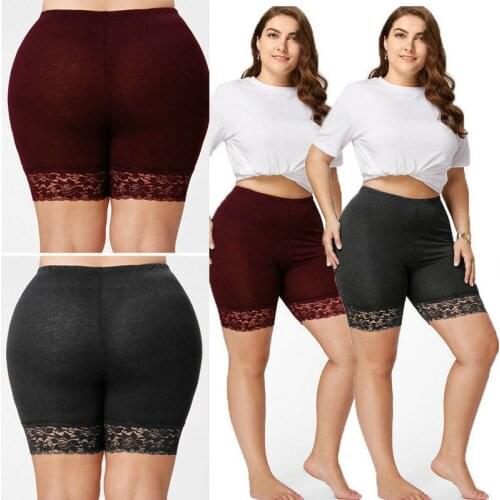 XL-4XL Safety Shorts Soft Cotton Short Pants Women Sexy Girl&Woman Underwear Plus Size Hot Under Pants Femme Leggings XXXXL XXXL