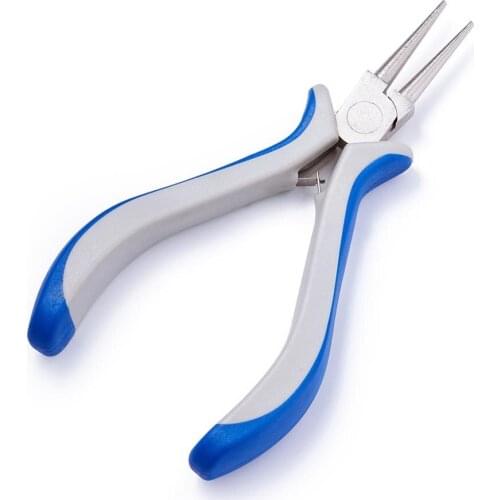 DIY Jewelry Tool Round Nose Pliers Carbon Steel Jewelry Pliers Ferronickel Bending Wire