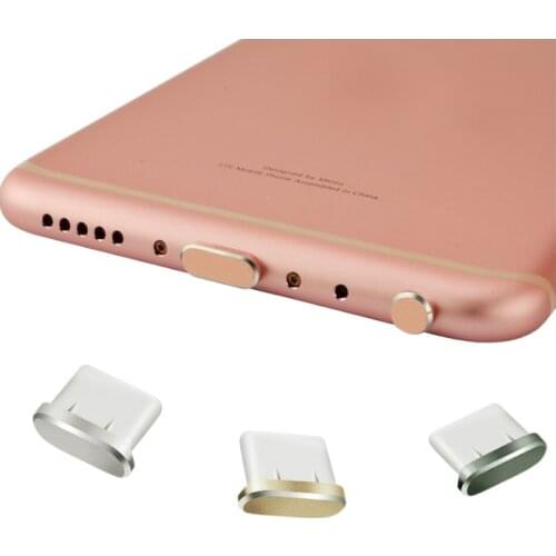Charger Port Type-C Dust Plug Type C Cable Interface Protector for xiaomi mi5 mi6 one plus 2 huawei P9 P10 type-C Mobile phones