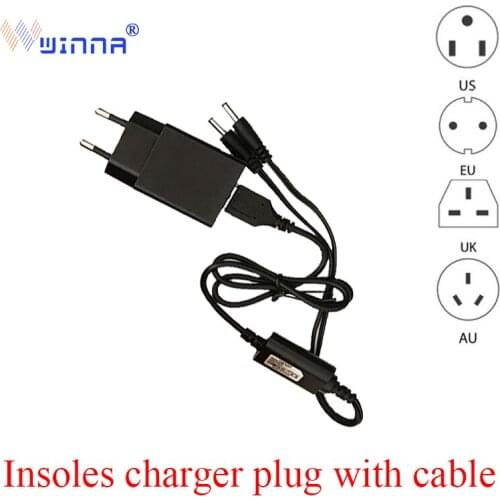 1800MAH / 2000MAH insole supporting charger