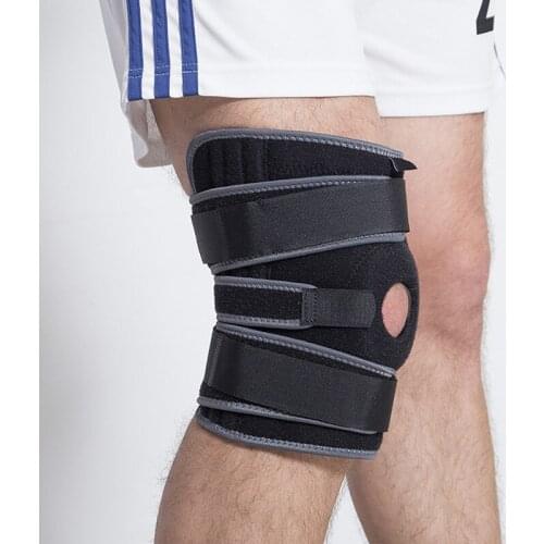 1 piece Spring non-slip knee pads Professional injury protetor de joelho support Sports Safety kneepad rodilleras tactical brace