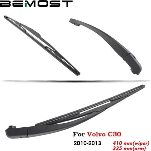 BEMOST Car Rear Wiper Arm Blade Rubber For Volvo C30 410MM Hatchback 2007 2008 2009 2010 2011 2012 2013 2014 2015 2016 2017 2018