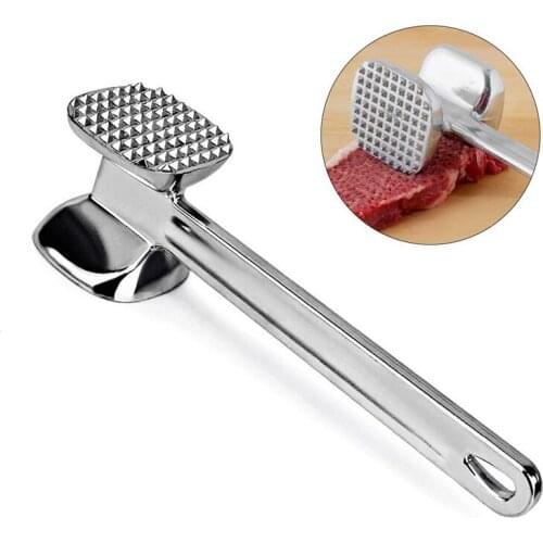 Household Single-sided Hammer Aluminum Steak Hammer Loose Meat Hammer Pork Chop Hammer Meat Tools Kitchen Tools