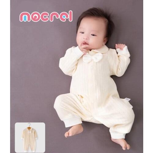 Baby Rompers Suit In The Spring And Autumn Winter Warm Clip Cotton Clothes Baby Ha Clothing Climb Childrens Jumpers Full Romper