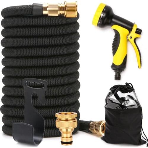 Extensible Garden Hose Expandable Flexible Water Hose Plastic Gun Magic/Telescopic Hose For Watering Stretchable Irrigation Pipe