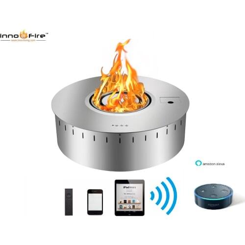 Hot sale indoor wall inserted bio ronde ethanol fireplace indoor used heater