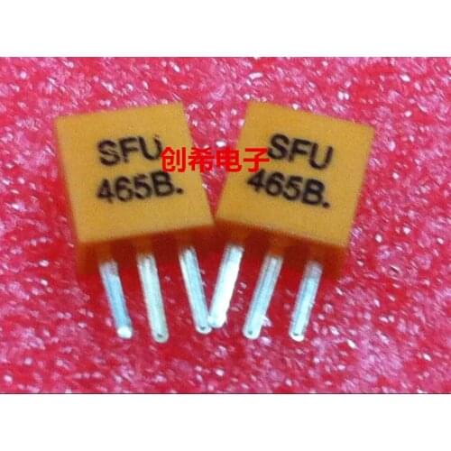 Ceramic crystal SFU465B 465K three-terminal filter
