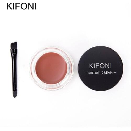 KIFONI New Professional Eyebrow Gel 5 Colors Tint Makeup Eyebrow Brown Eyebrow Gel With Brow Brush Tools T1554
