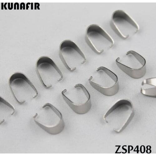 9.4mm small stainless steel hook pandent accessories jewelry DIY parts 200pcs ZSP408