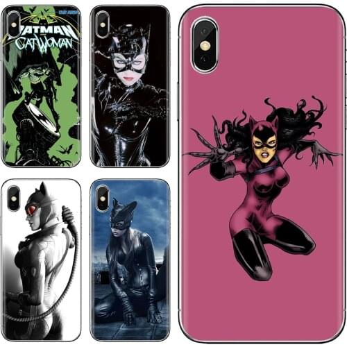 Soft Skin Case For Huawei P30 P40 P20 P7 P8 P9 P10 Lite Plus Pro 2015 2016 2017 Mini Batman-DC-C-Comic-Catwoman