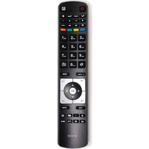 New RC5116 TV Remote Control fit for BUSH TV 32FLY168S 32FLYR125BM LED32127HDCNTD