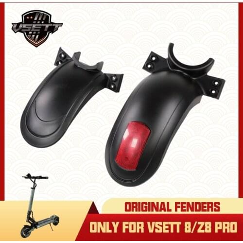 Original VSETT Front & Rear Fender Only for VSETT 8 Z8PRO ZERO 8 PRO Electric Scooter Mudguard Wheel Cover Tyre hugger Guard