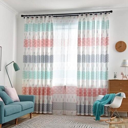 Modern Simple Nordic Curtains for Living Dining Room Bedroom