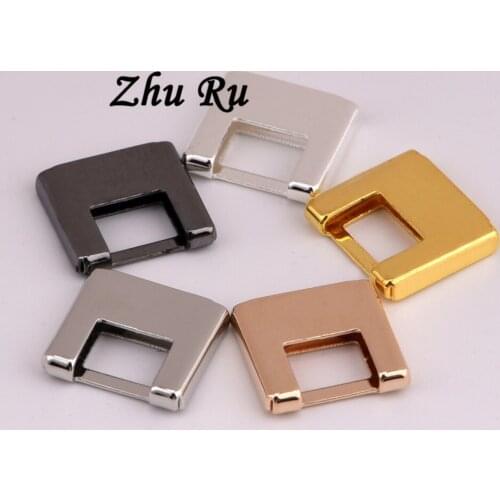 20pcs ZHU RU 10*11mm lock handbag Trapezoidal shape Charms for Jewelry Making Part Components Diy Handmade Pendant Charms