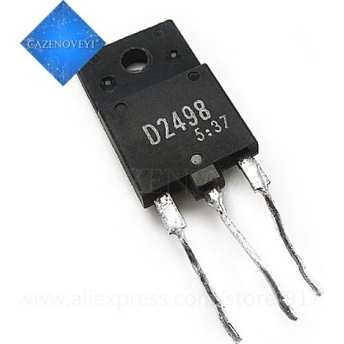 5pcs/lot 2SD2498 D2498 TO-3PF In Stock