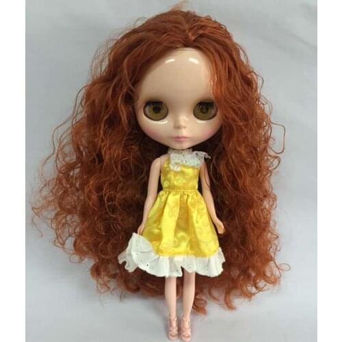 9203 Nude blyth dolls copper hair Factory doll ,Fashion doll Suitable For DIY Change BJD Toy For Girls